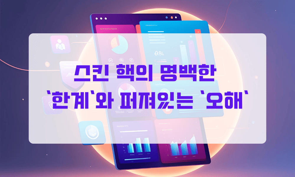 스킨 핵의 명백한 한계와 퍼져있는 오해